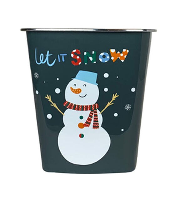 16 x 11 Christmas Latching Plastic Storage Bin