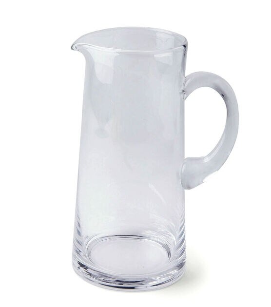 Clear Glass Pitcher