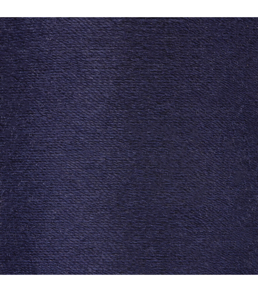 Coats & Clark 250yd 35wt Covered Quilting & Piecing Cotton Thread, 4900 Navy, swatch, image 23