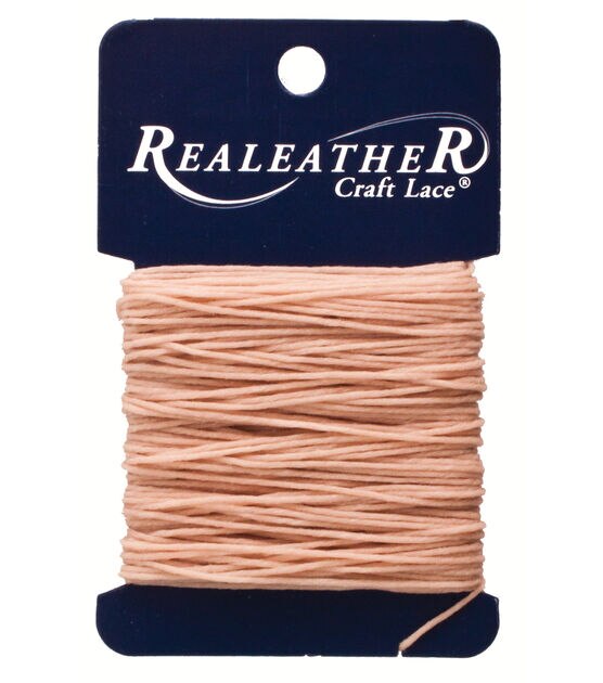 Silver Creek Waxed Thread 25 Yards-Tan