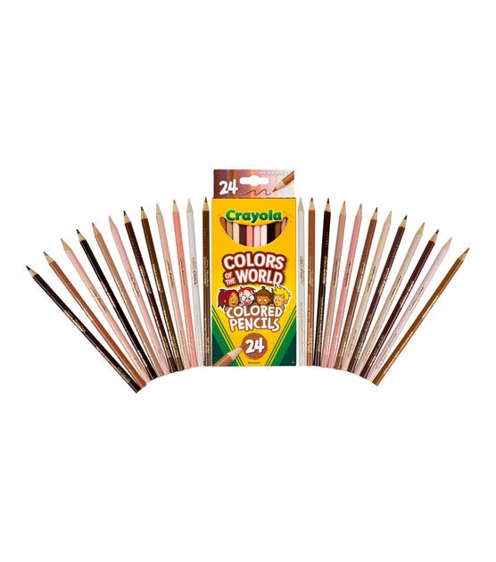Crayola 24ct Colors Of The World Colored Pencils : Target