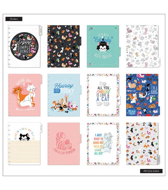 Disney Cats - Dotted Lined Classic Notebook - 60 Sheets – The