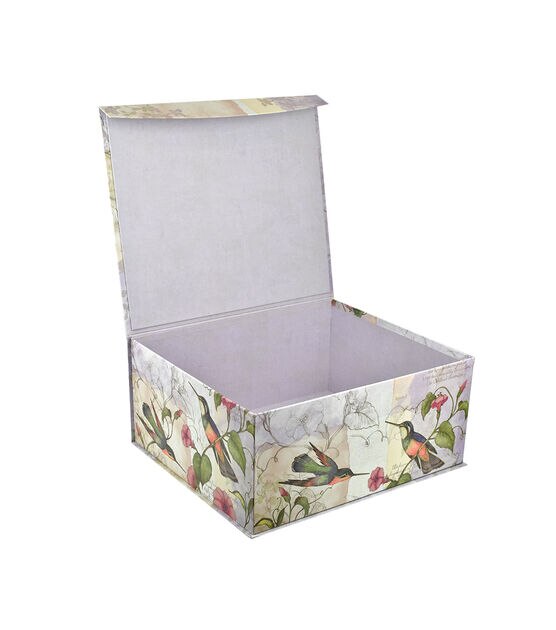 16" Hummingbirds Fliptop Box by Place & Time, , hi-res, image 2