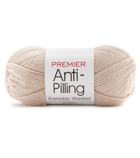 100% Acrylic Yarn, Worsted, Light Colors - Mini Pack of 20