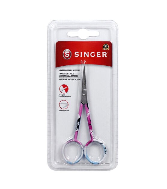 Curved Embroidery Scissors Large 4in