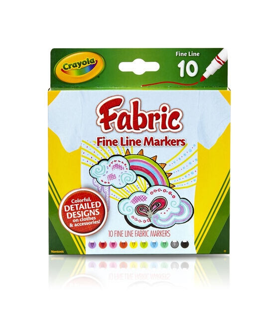 Fabric Markers Bright Value Pack