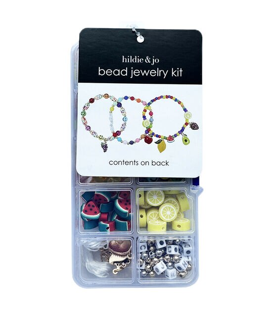 Summer Enamel Fruits Bead Kit by hildie & jo