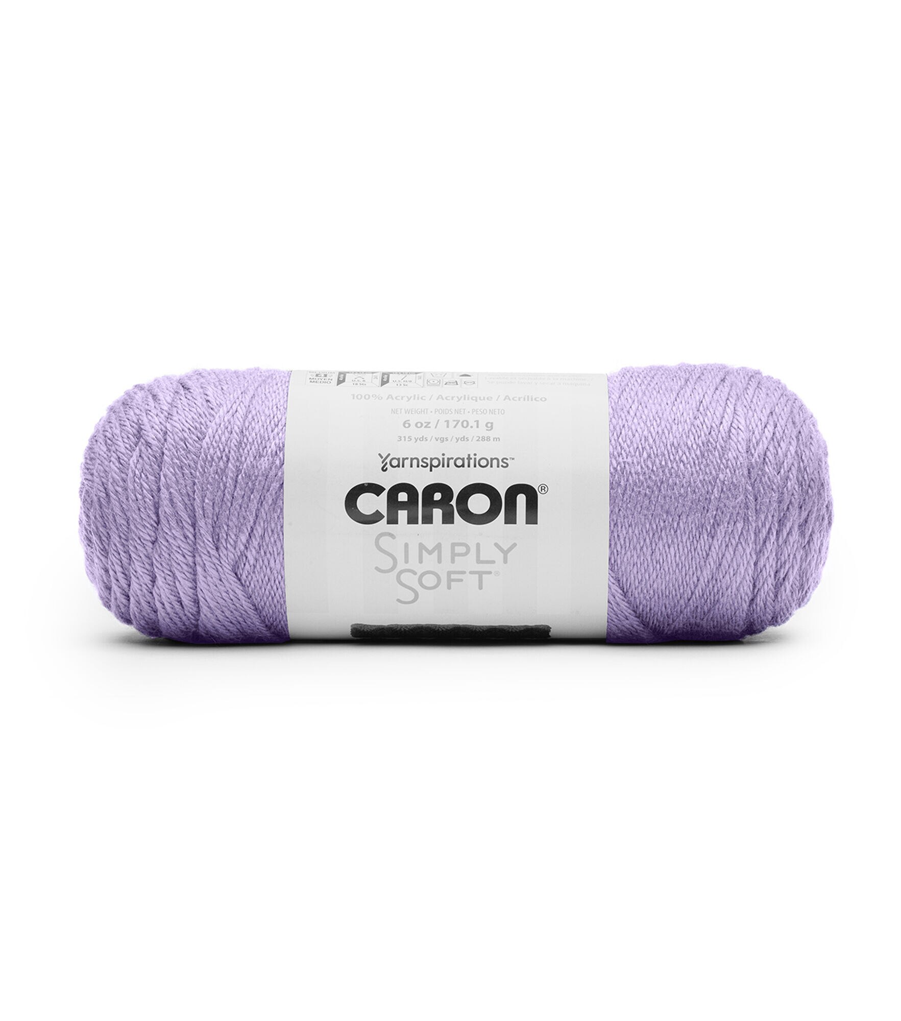 Caron Simply Soft 315yds Worsted Acrylic Yarn, Orchid, hi-res