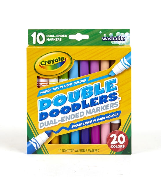 Crayola 10ct Broad Line Dual Ended Markers