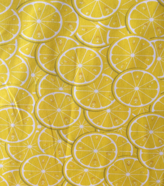 Lemon Slices Novelty Cotton Fabric | JOANN