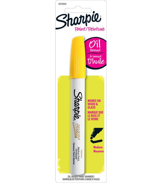 Yellow Sharpie Paint Marker - Medium Point (Each)