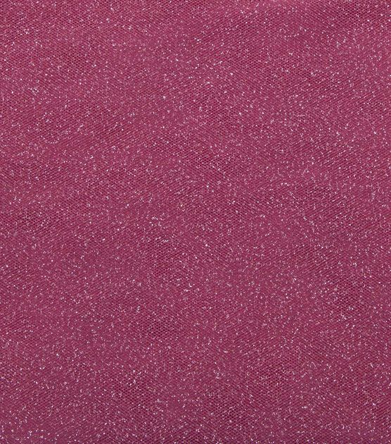 Glitter Pink Tulle Apparel Fabric