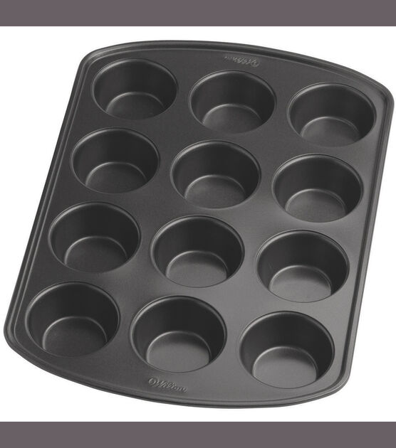 Muffin Top Pan Perfect Results Premium Non-Stick Bakeware, 12-Cup - Wilton