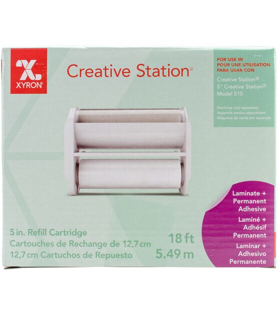 Xyron Creative Station Lite Refill, 3 inch x 18', Permanent Adhesive Refill (624741), Size: One Size