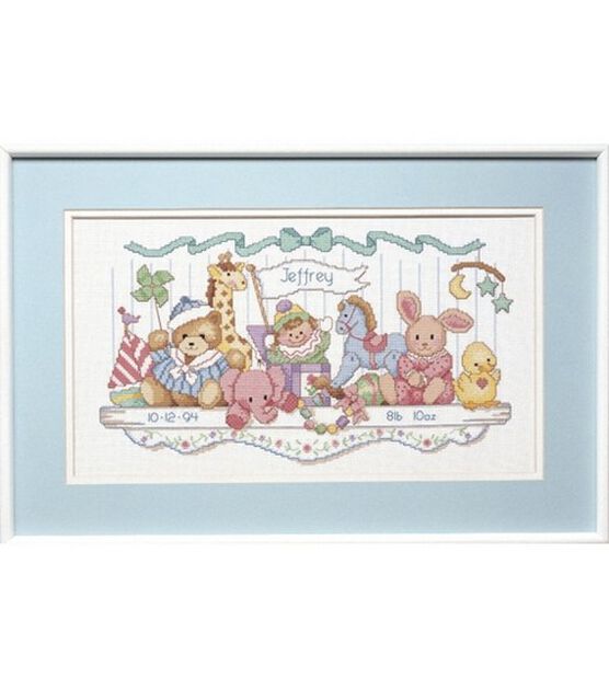 Dimensions Birth Record Cntd. Cross Stitch Kit