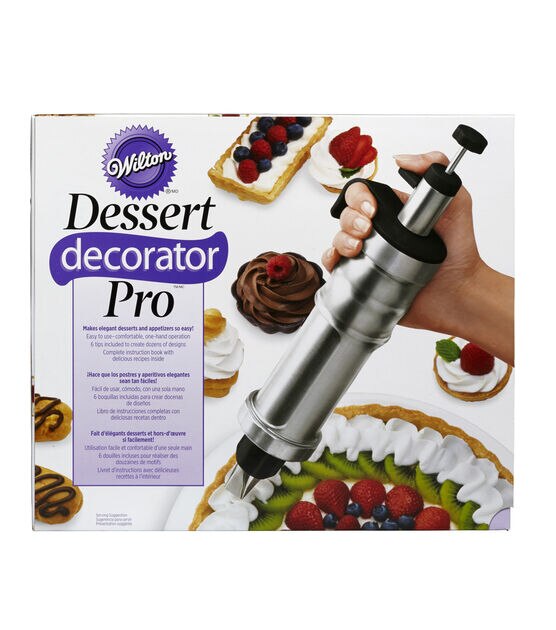 Wilton Dessert Decorator Pro Stainless Steel Cake Decorating Tool