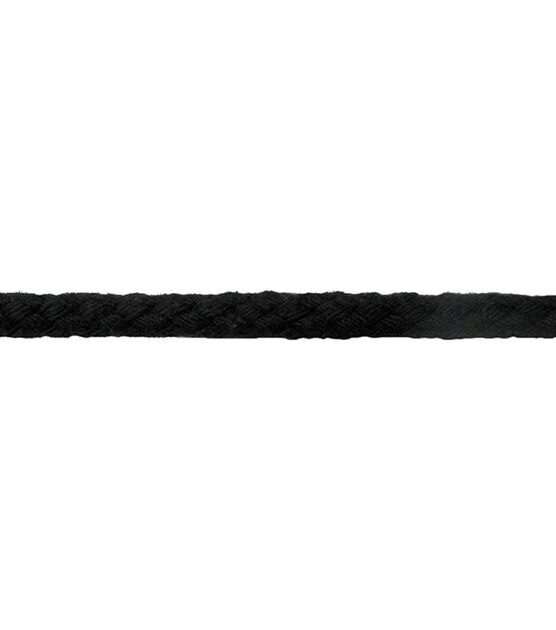 Black Braided Cord Trim