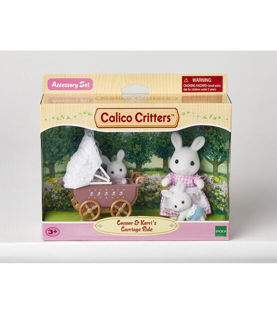 Calico Critters Connor & Kerri's Carriage Ride, , hi-res, image 2