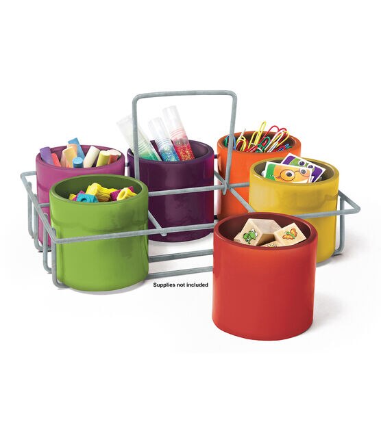 PSS Set of 6 Table Caddies - Great for Home or The Classroom!
