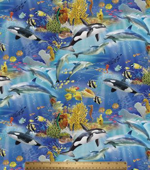 Ocean Fish Fabric 