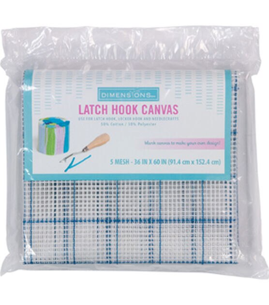 Promo ✨ Square Latch Hook Canvas by Loops & Threads® ⭐