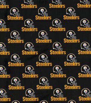 Fabric Traditions Pittsburgh Steelers Cotton Fabric Hometown