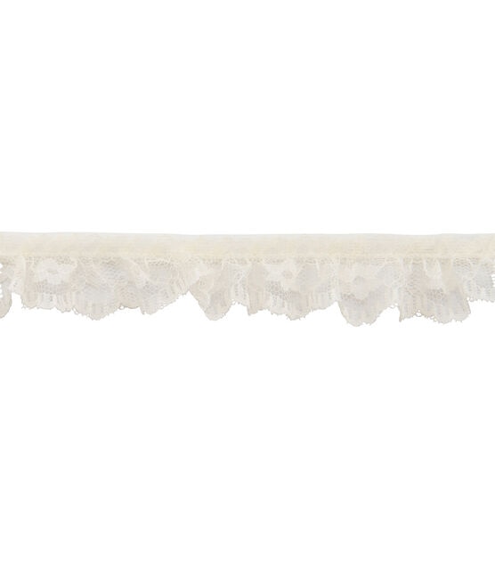 Wyla Sew on Ruffled Lace Trim, , hi-res, image 5