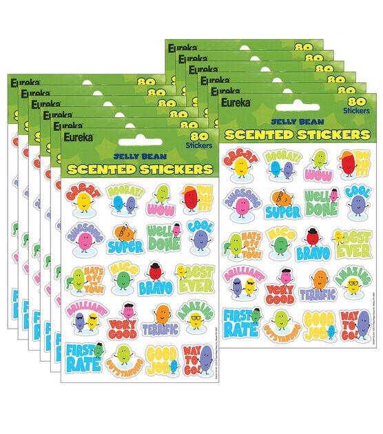 Letters Stickers - Theme from Eureka School Supplies - School Crossing