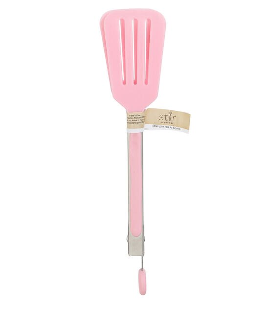 8 Pink Spatula Tong by STIR