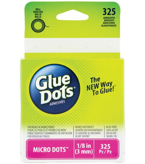 Glue Dots glue dots double-sided removable adhesive dots, 1/2-inch