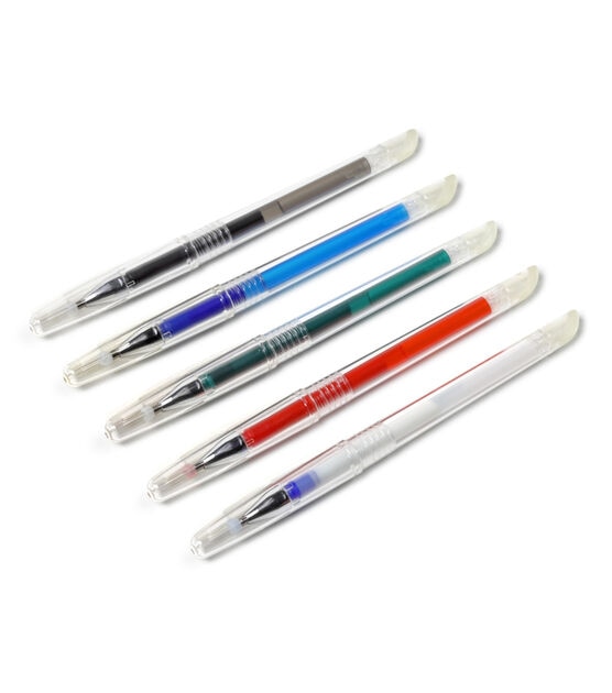 8 Pieces Heat Erasable Pens For Fabric With 52 Refills Fabric