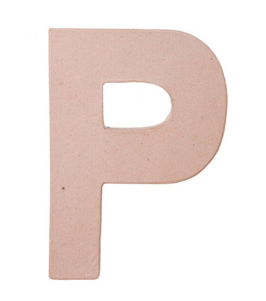 Darice 8'' Paper Mache Alphabet Letters