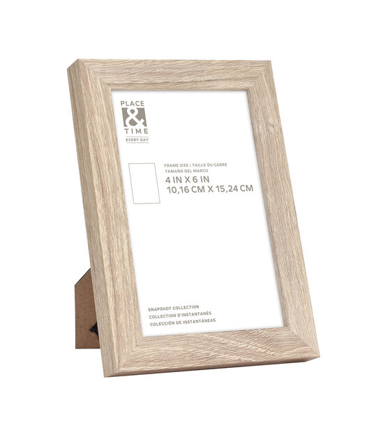 6" x 4" Snapshot Wood & Glass Wall Picture Frames 4pk by Place & Time, , hi-res, image 10