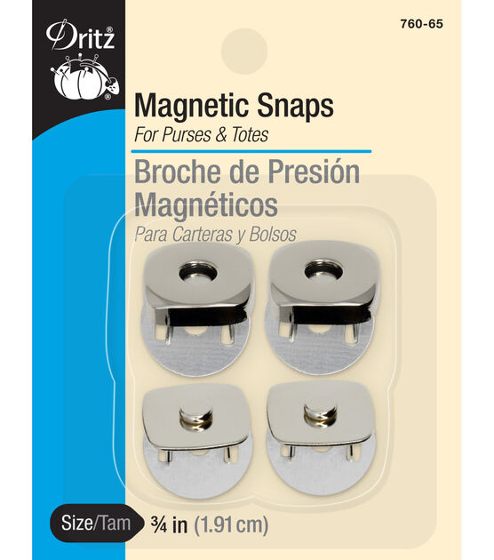 Dritz 763-65 Magnetic Snap, 3/4-Inch, Nickel : Buy Online at Best