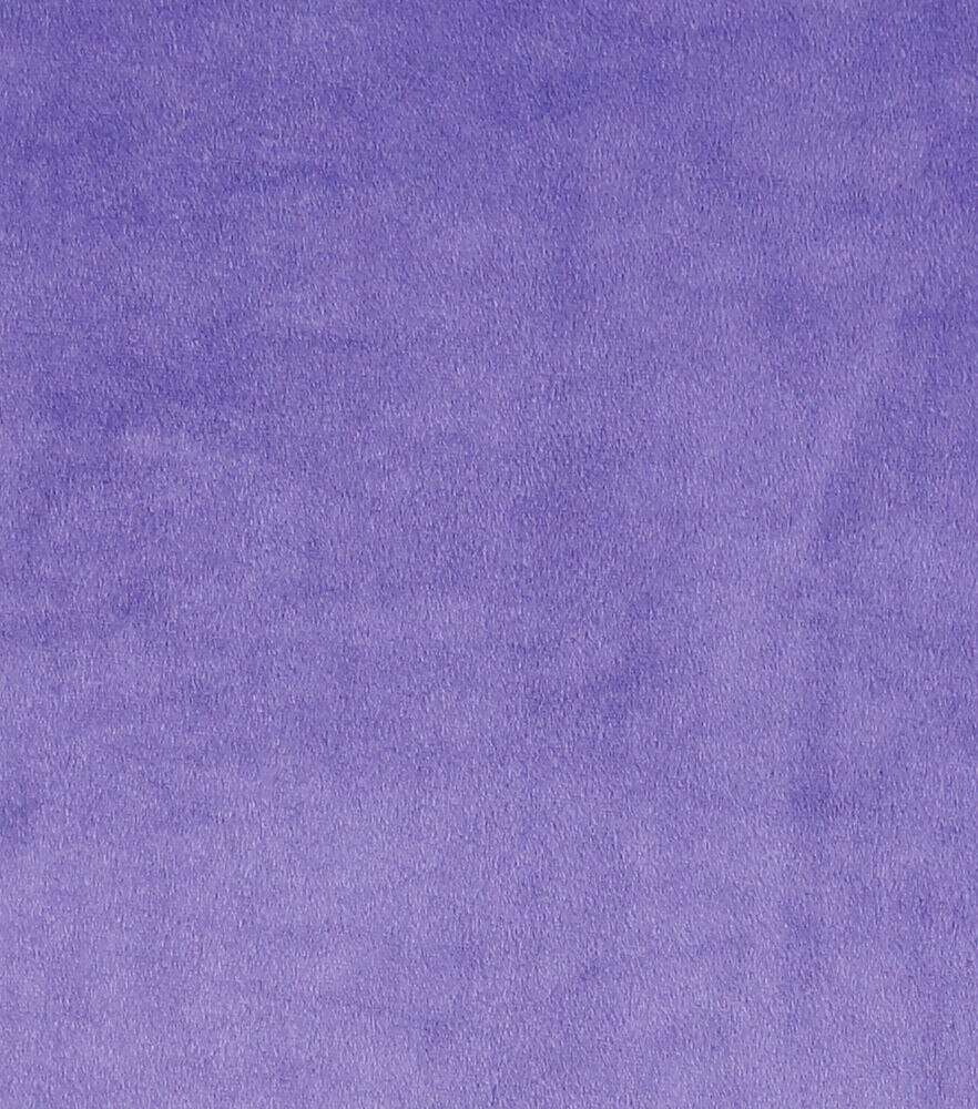 Solid Pure Plush Fleece Fabric, Mulberry Purple, swatch