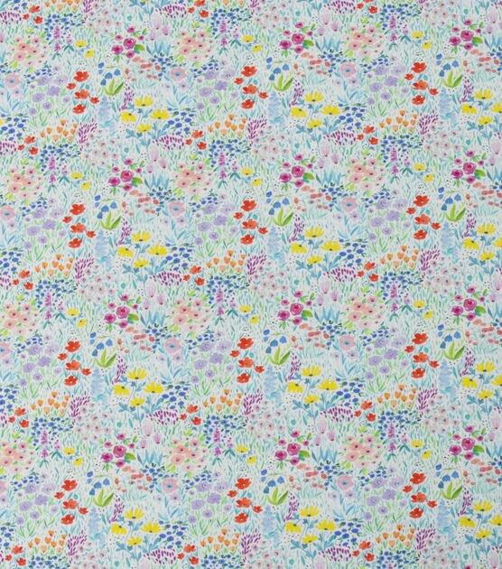 Packed Modern Floral Quilt Cotton Fabric by Keepsake Calico