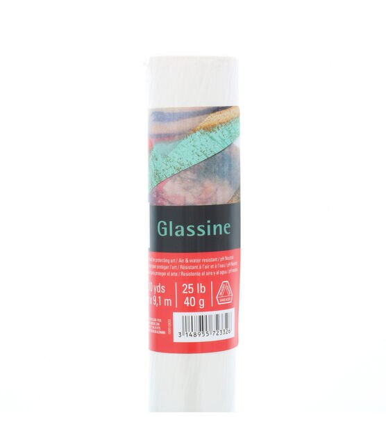Borden and Riley #25G Glassine Paper Roll - 48 inches x 20 yards