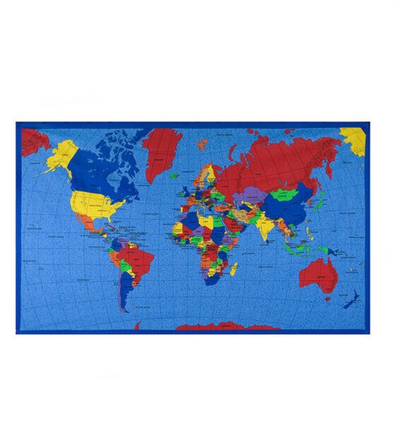 scrap fabric us map