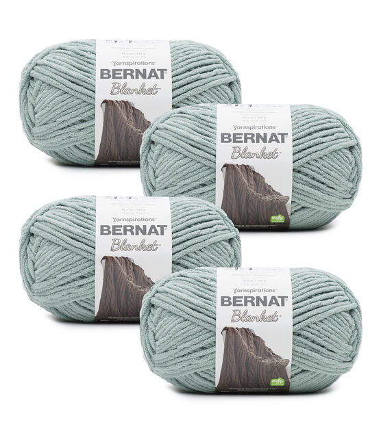 Bernat Blanket Yarn Super Soft, 300g/10.5oz Teal Dreams 