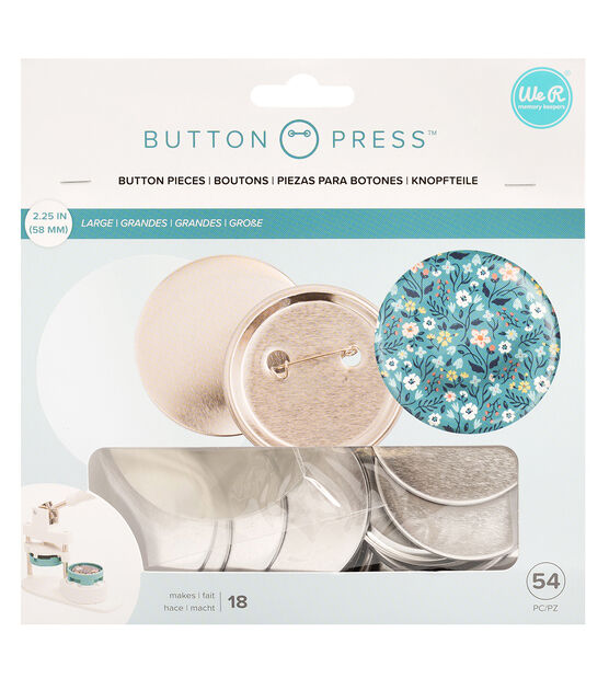 We R Memory Keepers 20ct Button Press Machine Kit