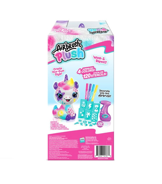 Style 4 Ever 2Pack Mini Airbrush Plush In Paint Can, Style 4 Ever