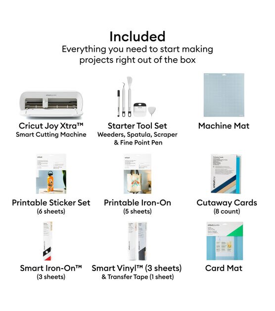 Cricut Joy Xtra Smart Cutting Machine & Starter Kit, , hi-res, image 3