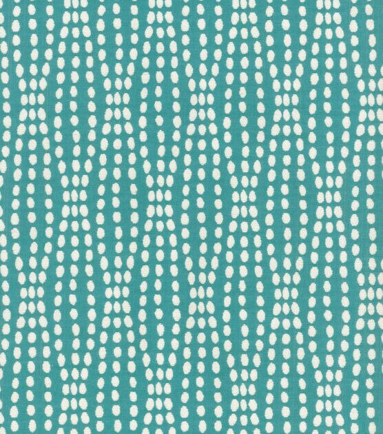 Waverly Upholstery Fabric 55" Strands Teal