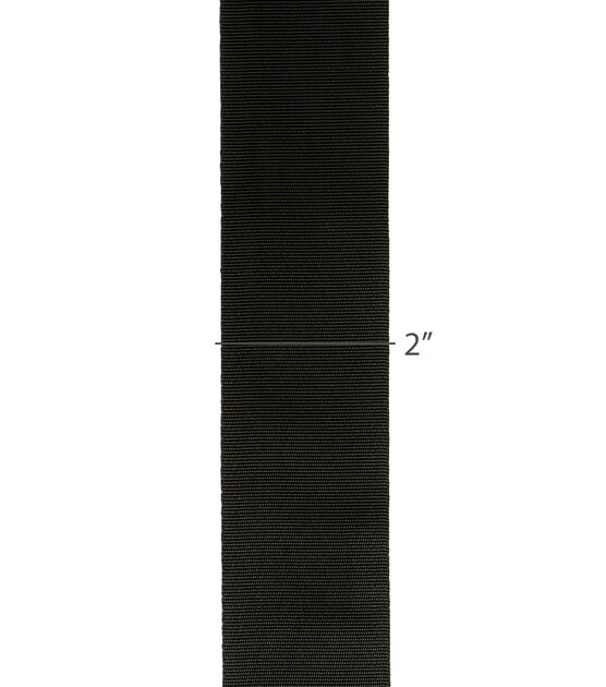 Black Two Inch Nylon Webbing, , hi-res, image 3