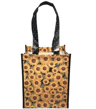 Sunflower Patch Reusable Tote Bag