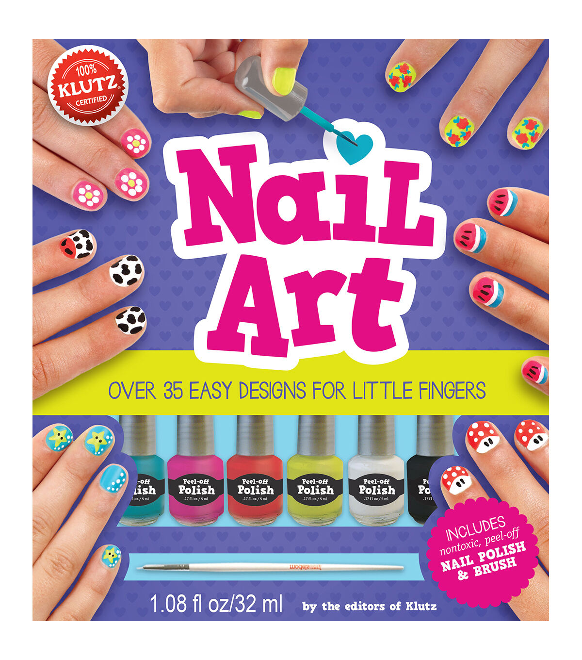 Hello Kitty Nail Art Hardcover Book - Macanoco and Co.