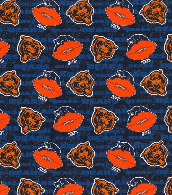 Fabric Traditions Chicago Bears Cotton Fabric Legacy, , hi-res, image 2