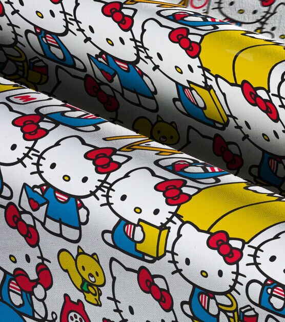 Hello Kitty At Play Cotton Fabric, , hi-res, image 3