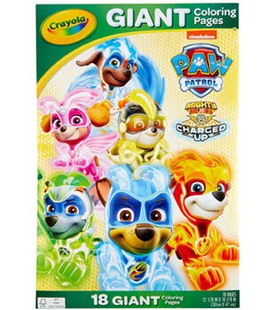 Crayola 87ct Paw Patrol Coloring Pages & Stickers With Pipsqueak