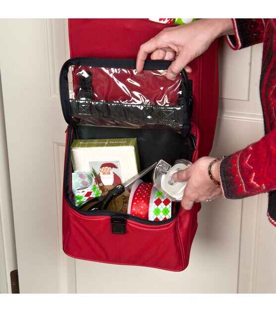 Santa's Bags Wrapping Paper Storage Box 